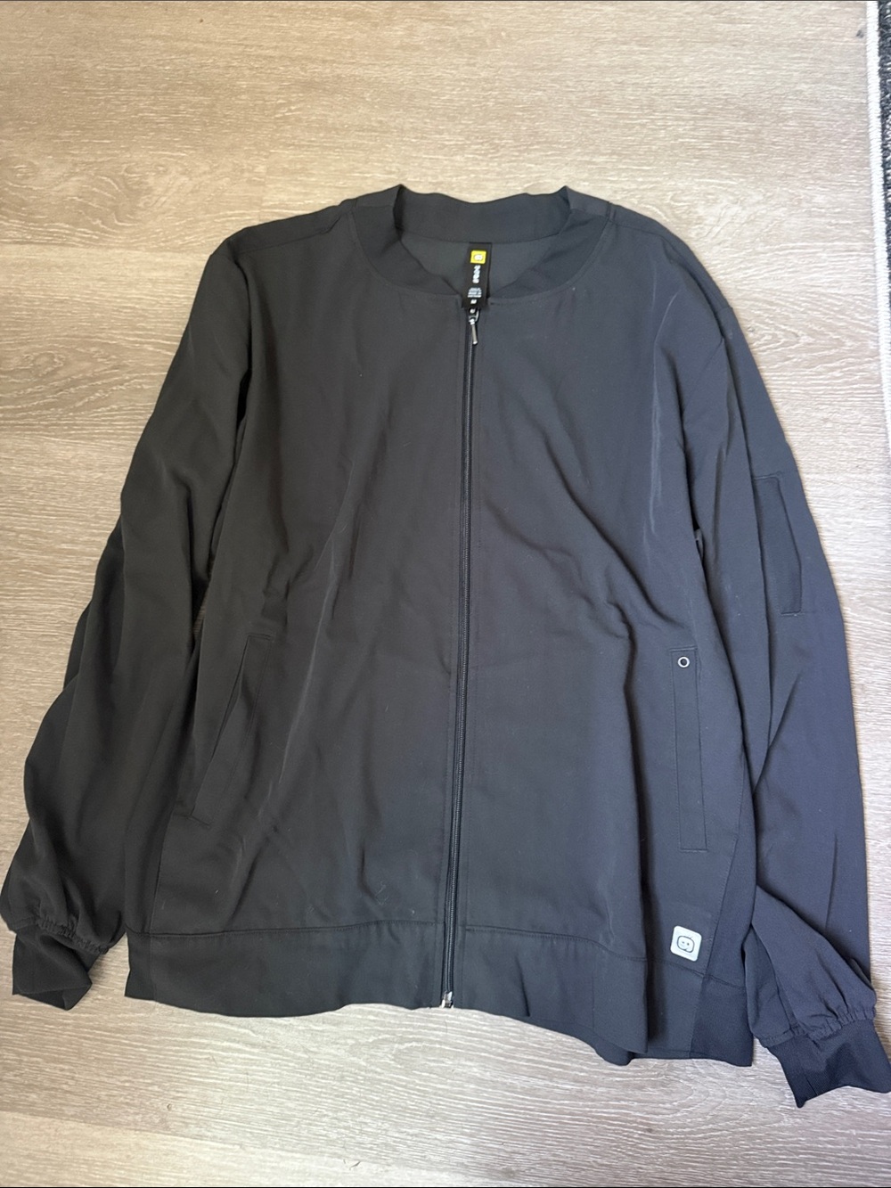 WonderWink Black Full-Zip Women's Jacket